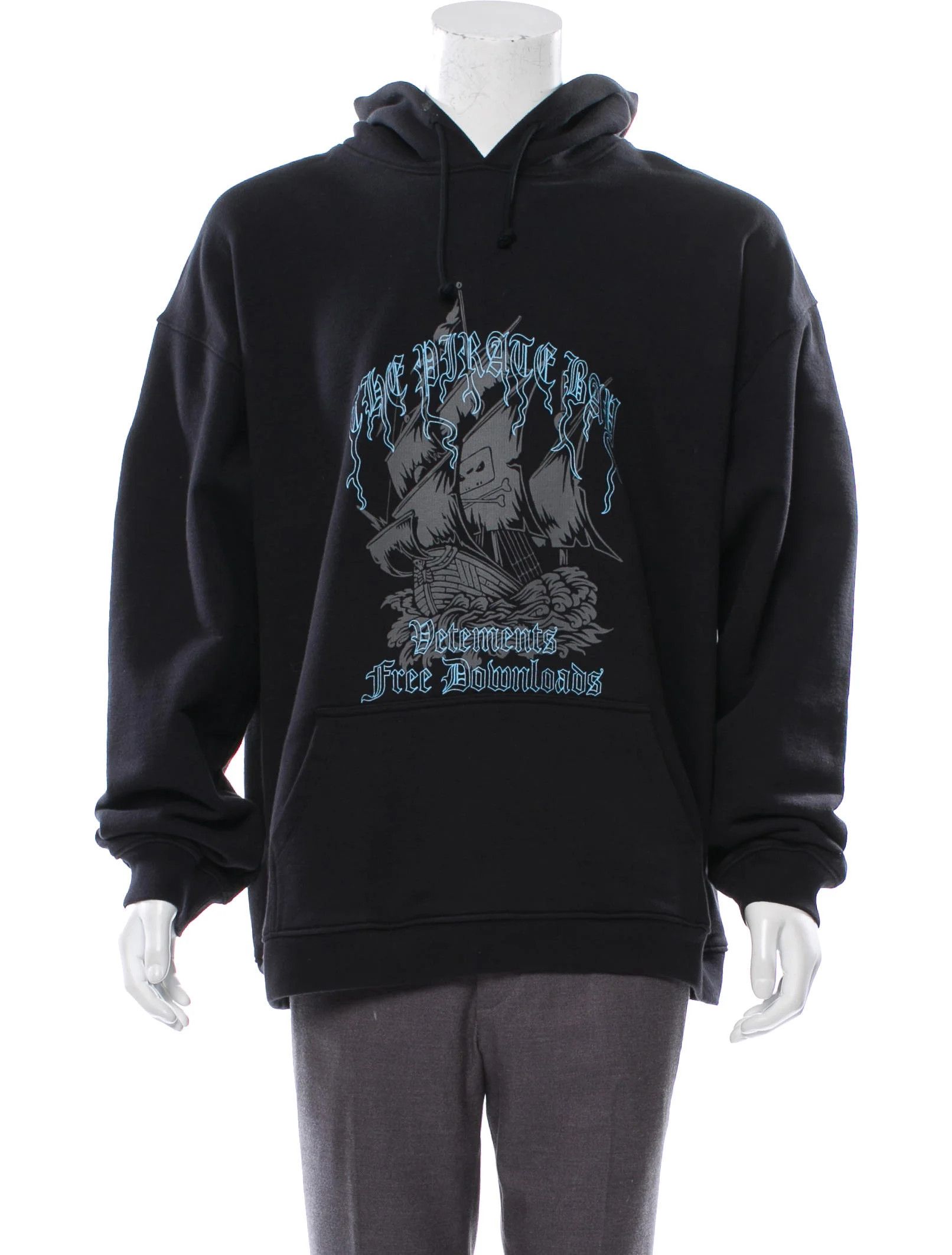 Vetements Pirate Bay hoodie Grailed