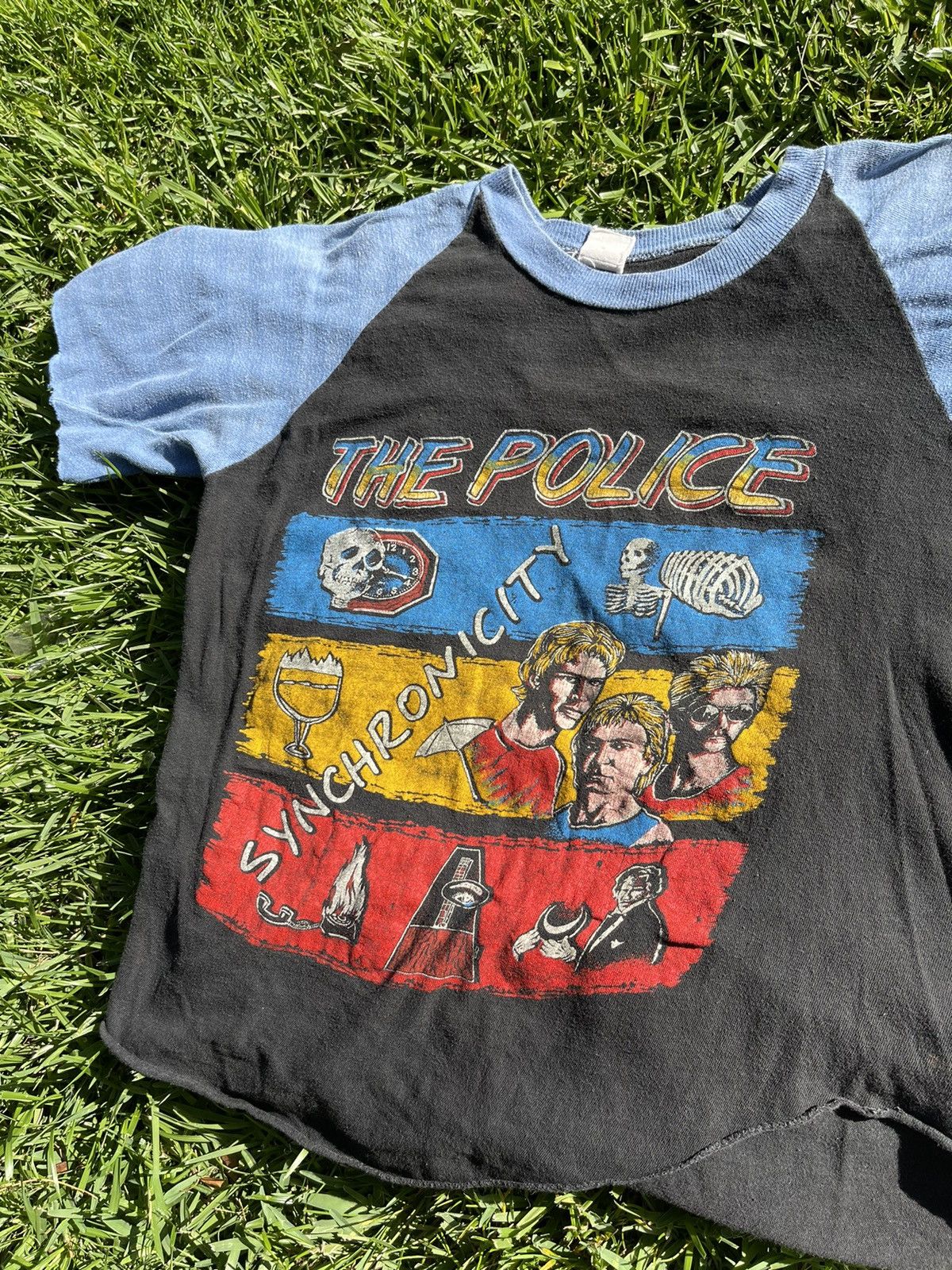 Vintage 1983 The Police Synchronicity parking lot boot small