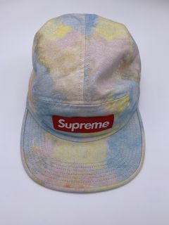 Supreme Supreme Multicolor Denim Camp Cap Multicolor ss 18 hat