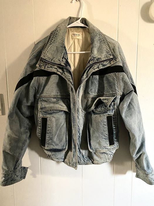 Fear of God Sixth collection Denim ski Jacket | Grailed