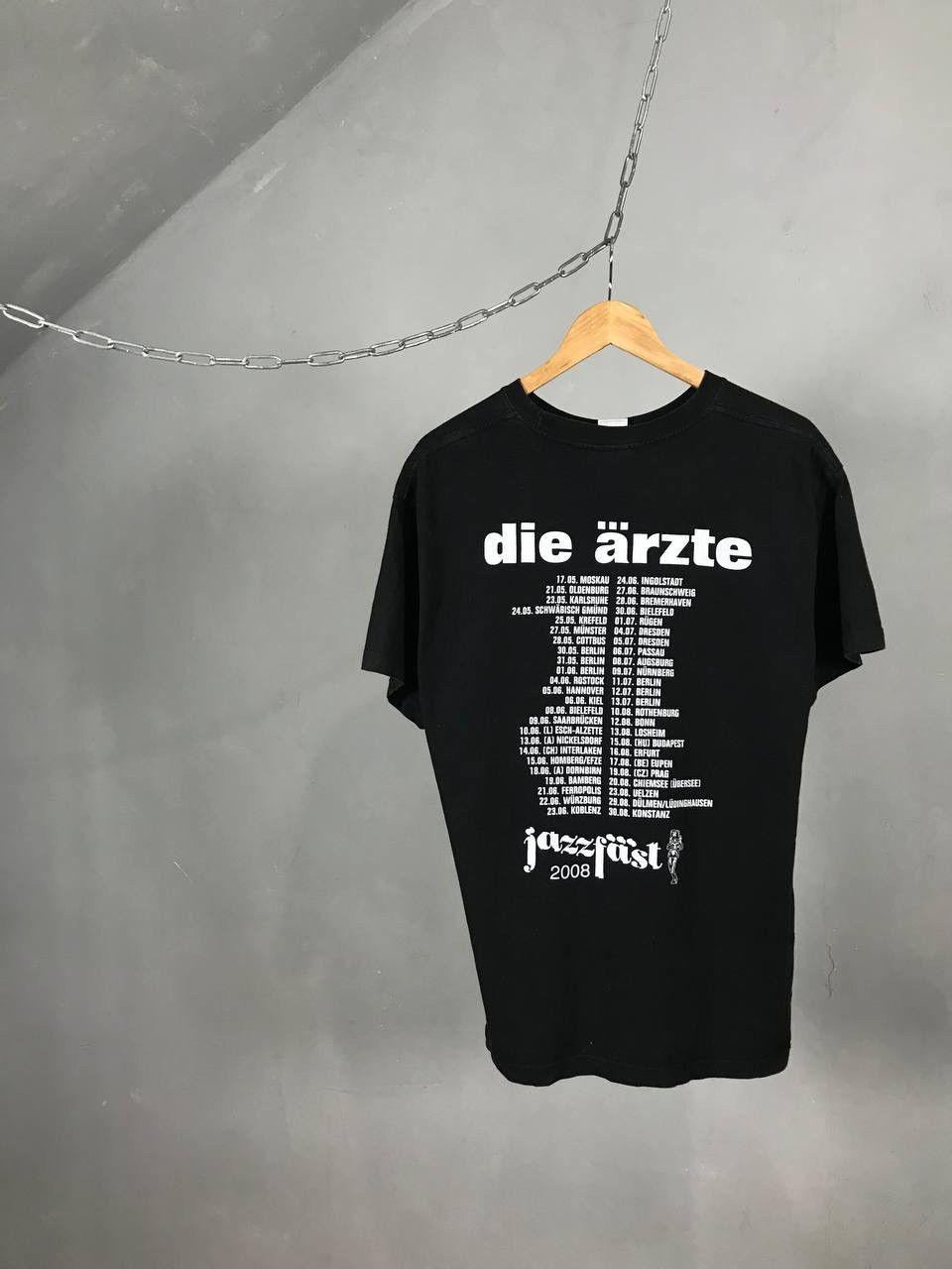 Band Tees Die arzte 2008 vintage rock band tour tee Size US L / EU 52-54 / 3 - 6 Thumbnail