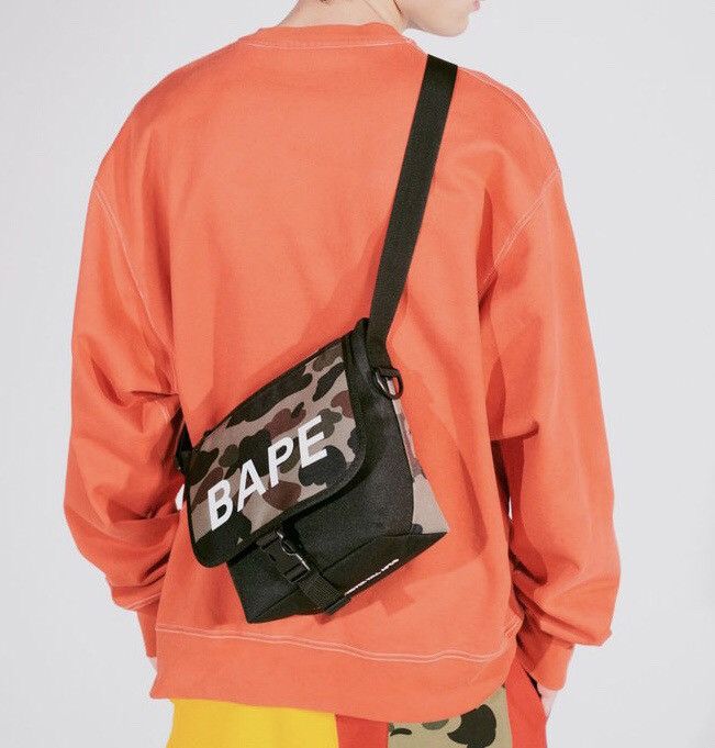 Bape 🔥 BAPE SHOULDER BAG CAMO CROSS BODY A BATHING APE Backpack Grailed
