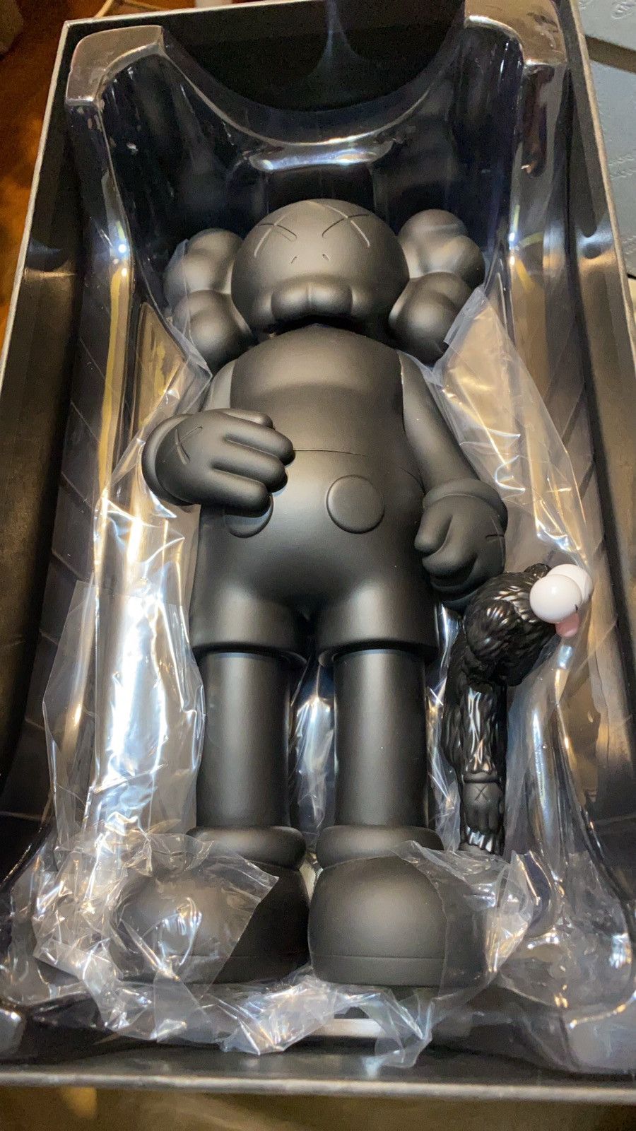 その他 MEDICOM TOY - kaws share black brown set KAWS | KAWS SHARE Set of 2 (KAWS share companion black