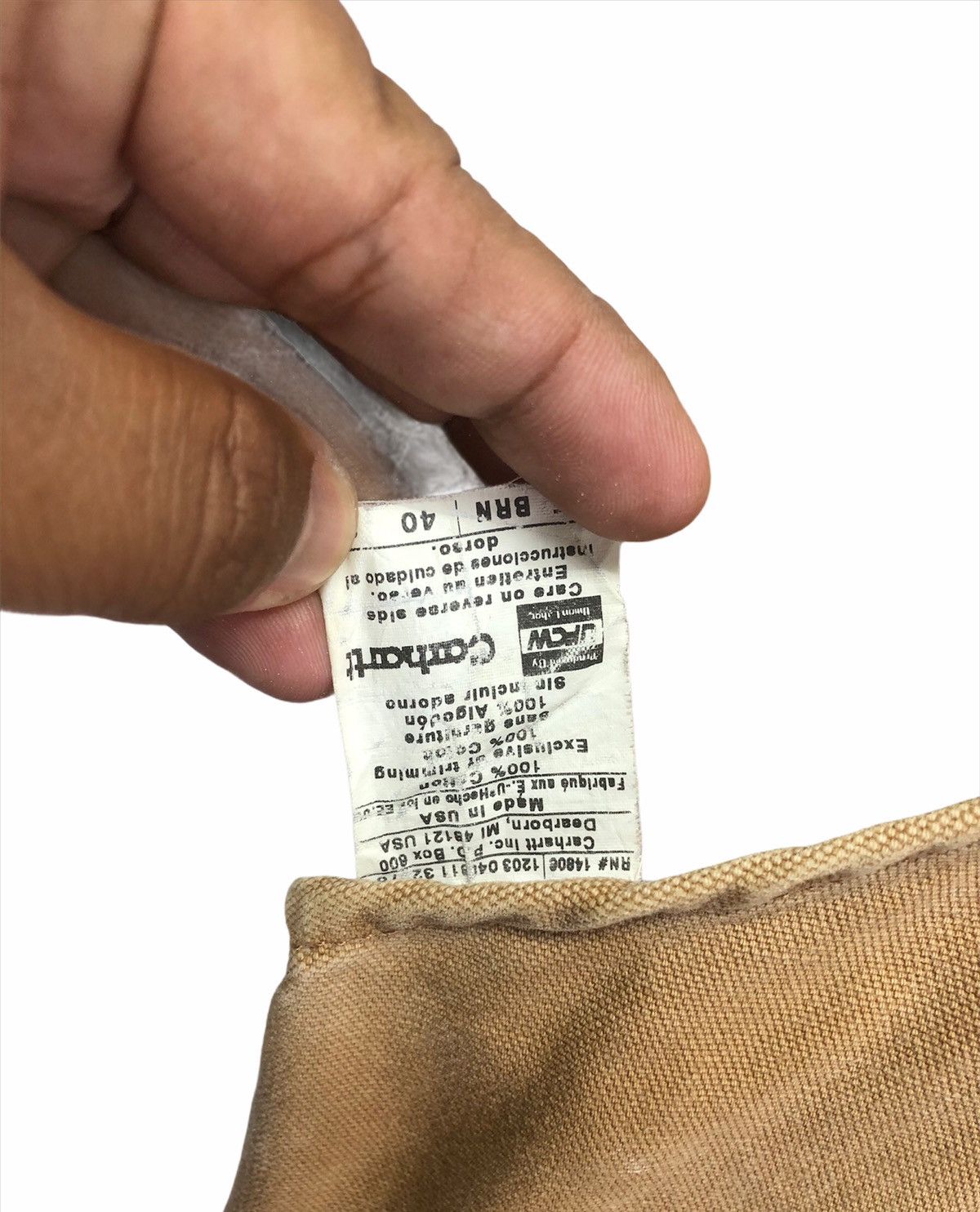 Carhartt × Carhartt Wip Vintage Carhartt Overall Workers Size US 40 / EU 56 - 12 Thumbnail