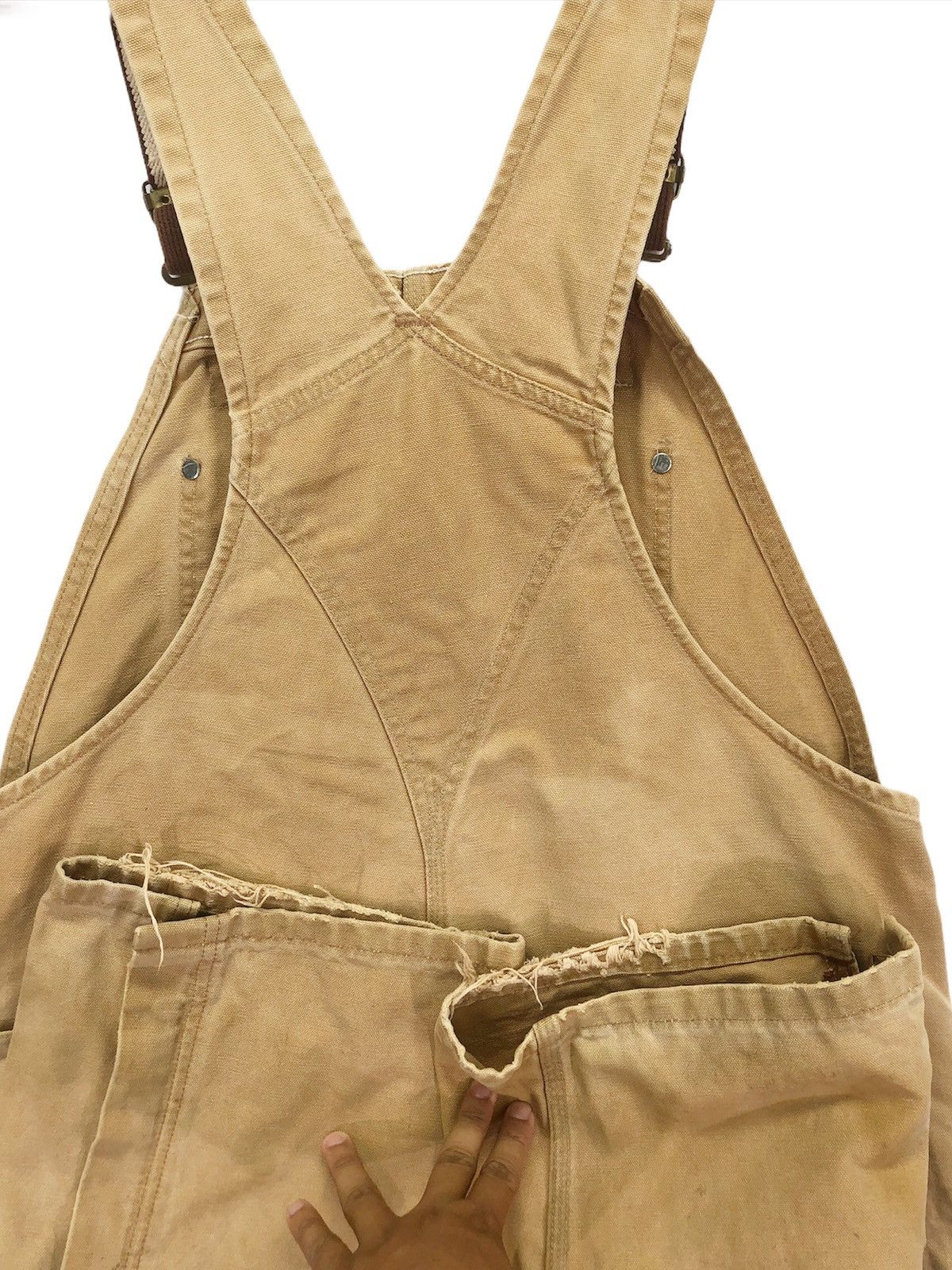 Carhartt × Carhartt Wip Vintage Carhartt Overall Workers Size US 40 / EU 56 - 10 Thumbnail