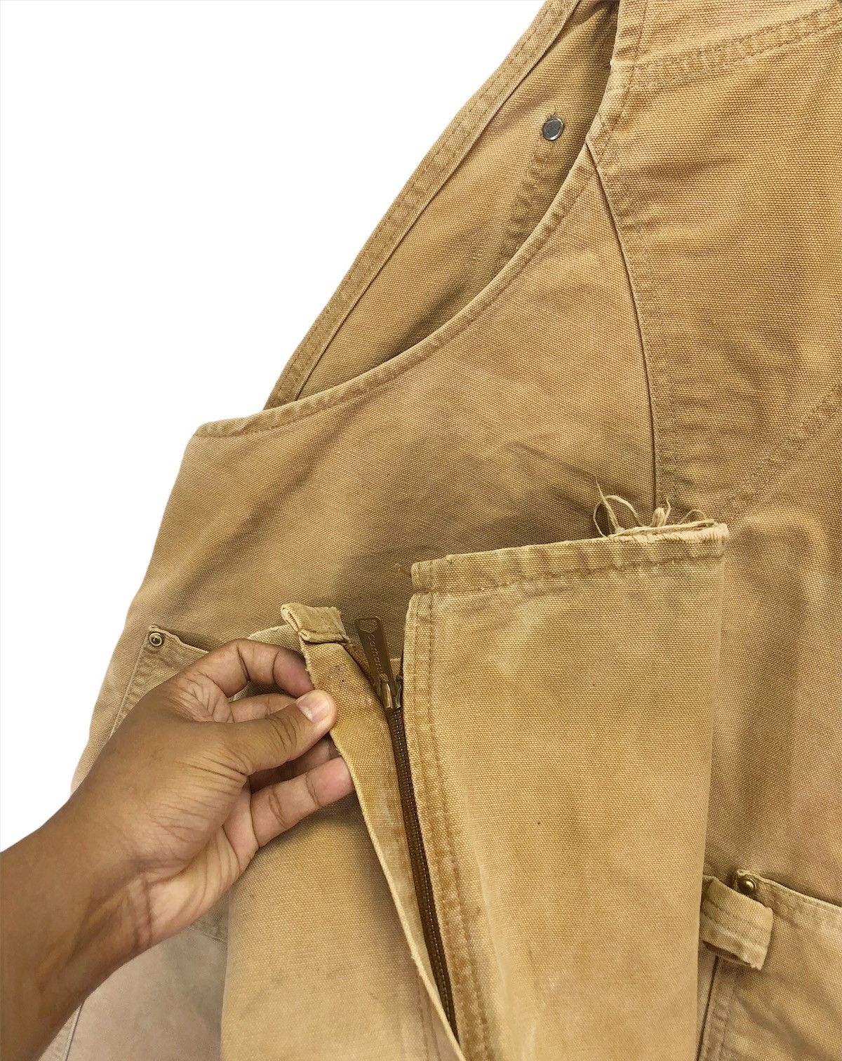 Carhartt × Carhartt Wip Vintage Carhartt Overall Workers Size US 40 / EU 56 - 11 Thumbnail