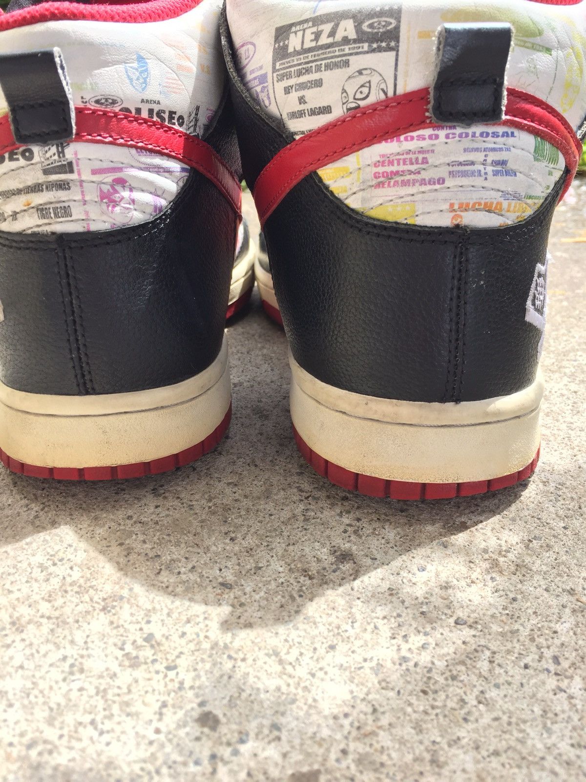 Nike Nike Dunk High Premium Lucha Libre 2006 Size US 9 / EU 42 - 9 Thumbnail