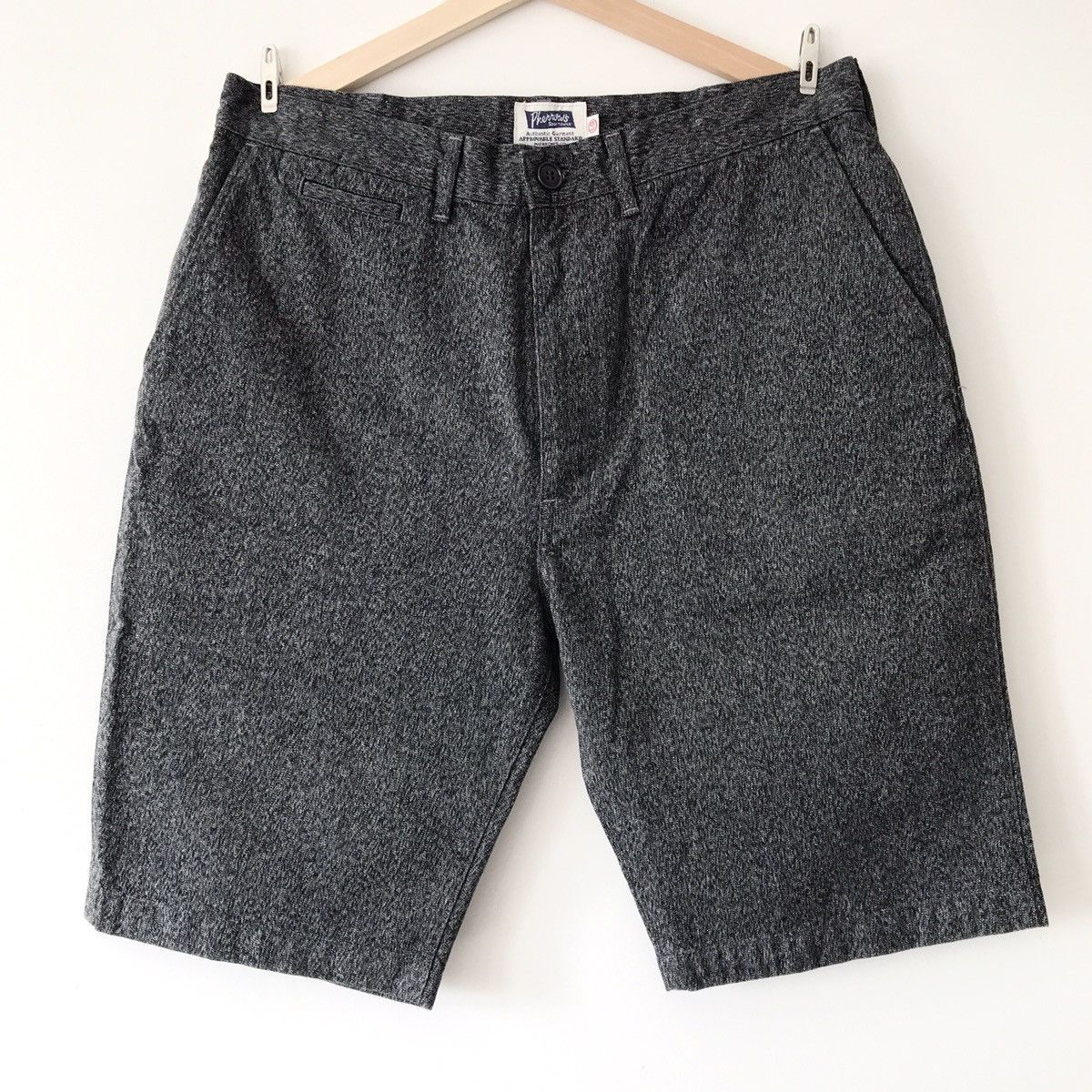 Japanese Brand × Pherrow's Authentic Pherrow’s Sportswear Japan Salt And Pepper Shorts Size US 32 / EU 48 - 1 Thumbnail