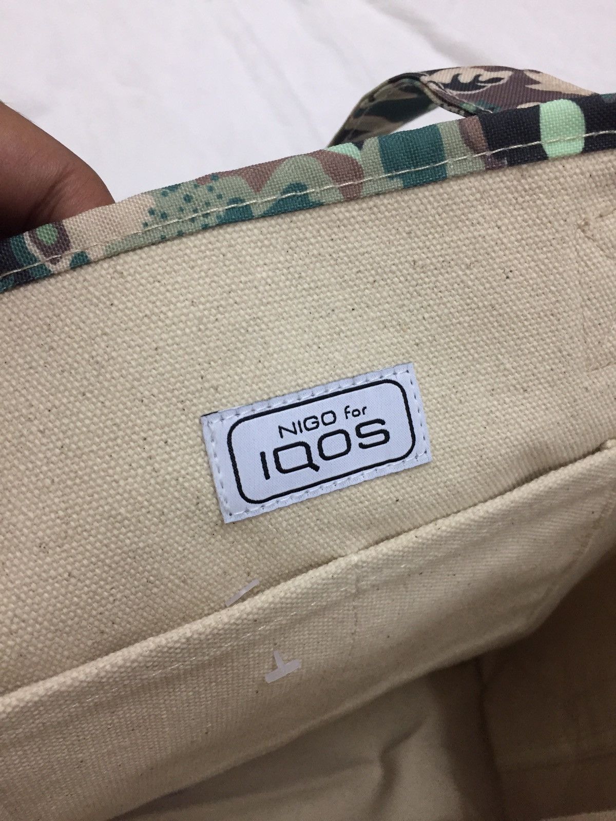 Nigo Nigo For IQOS Camouflage Tote Bag Size ONE SIZE - 7 Thumbnail