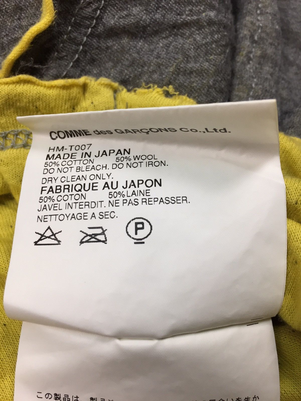 Comme des Garcons Comme Des Garçons Homme Patchwork Long Sleeves Shirt Size US M / EU 48-50 / 2 - 5 Thumbnail