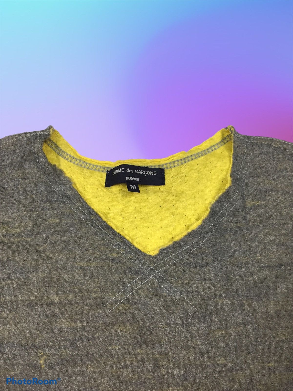 Comme des Garcons Comme Des Garçons Homme Patchwork Long Sleeves Shirt Size US M / EU 48-50 / 2 - 3 Thumbnail