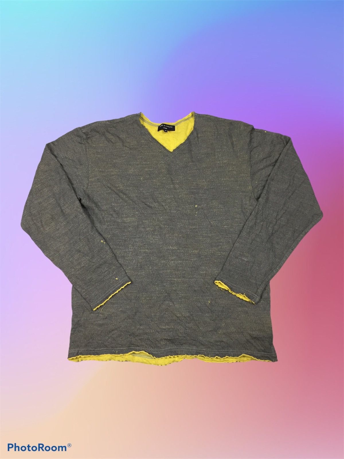 Comme des Garcons Comme Des Garçons Homme Patchwork Long Sleeves Shirt Size US M / EU 48-50 / 2 - 1 Thumbnail
