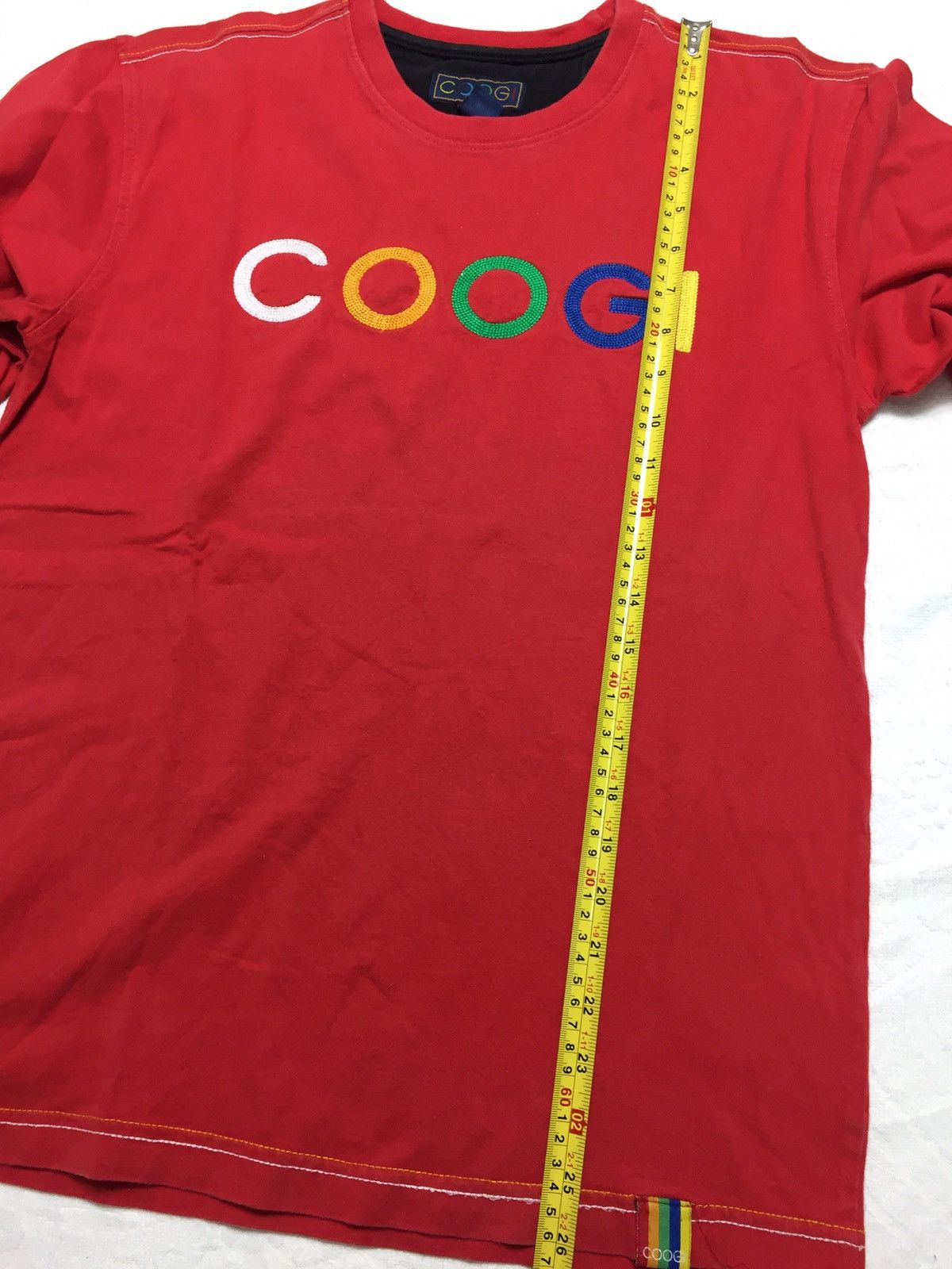 Coogi 🔥 Rare 🔥 Coogi Embroidered Logo T-shirt Size US M / EU 48-50 / 2 - 9 Thumbnail