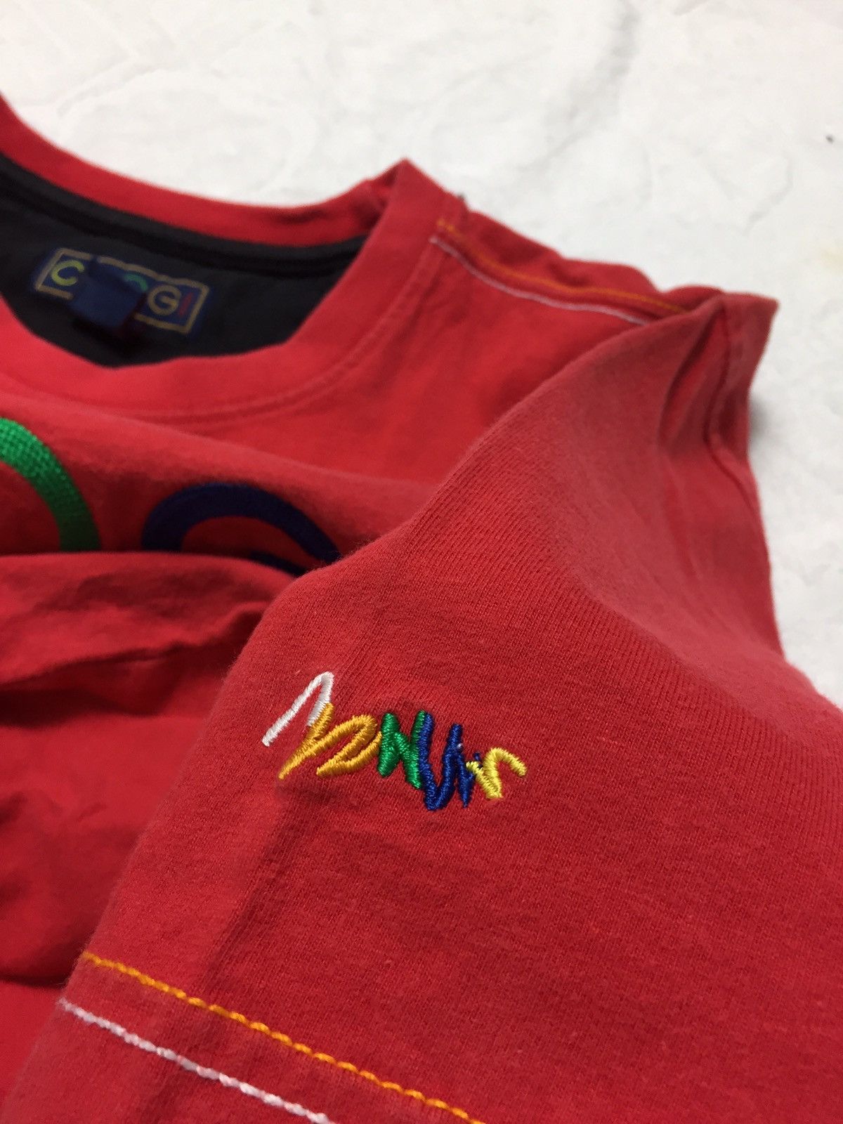 Coogi 🔥 Rare 🔥 Coogi Embroidered Logo T-shirt Size US M / EU 48-50 / 2 - 5 Thumbnail