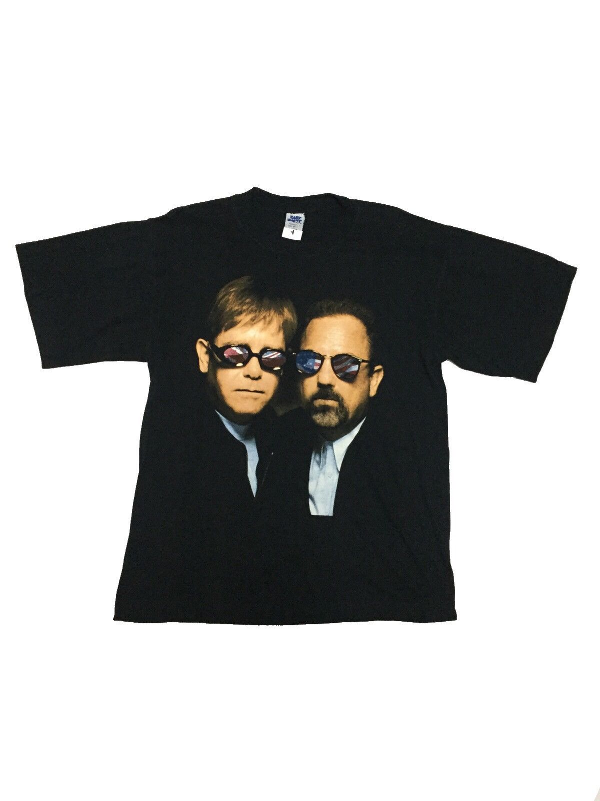 Band Tees × Vintage Billy Joel Elton John Face To Face Tour 1998 Vintage Tee M Size US XL / EU 56 / 4 - 1 Thumbnail