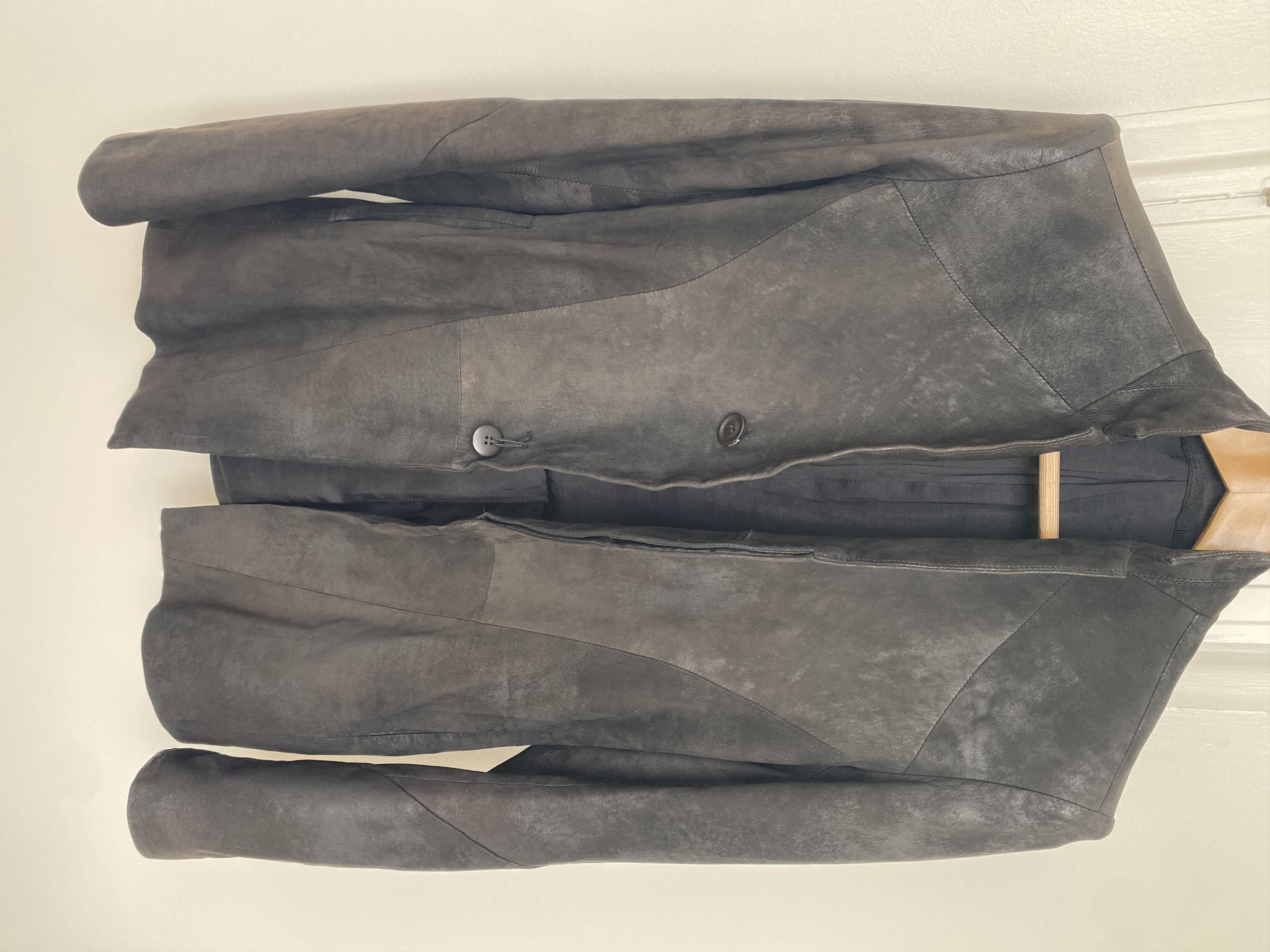 Julius SS14 'Ghost' Lamb Nubuck Futuristic Blazer Size US M / EU 48-50 / 2 - 2 Thumbnail