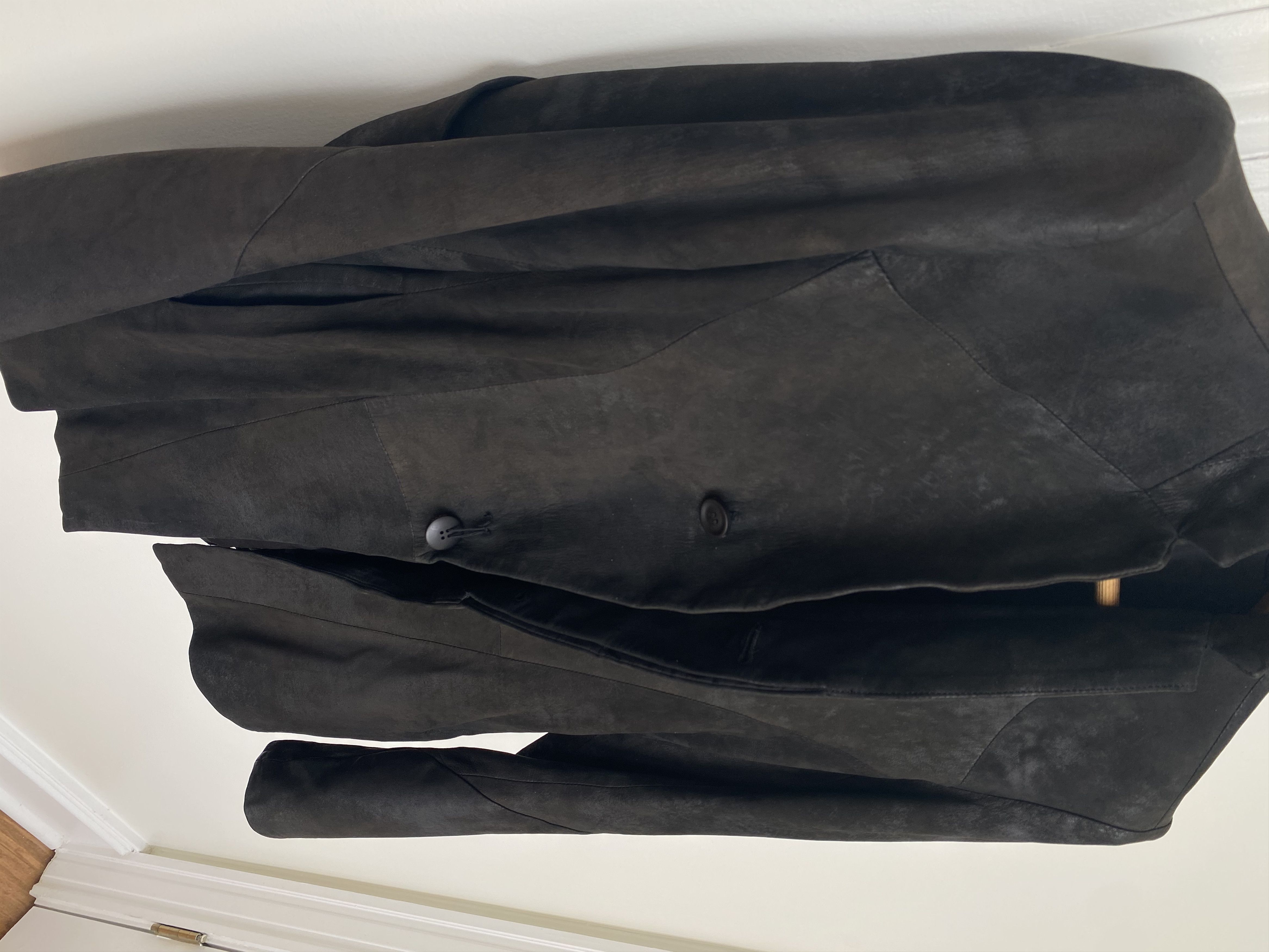 Julius SS14 'Ghost' Lamb Nubuck Futuristic Blazer Size US M / EU 48-50 / 2 - 6 Thumbnail