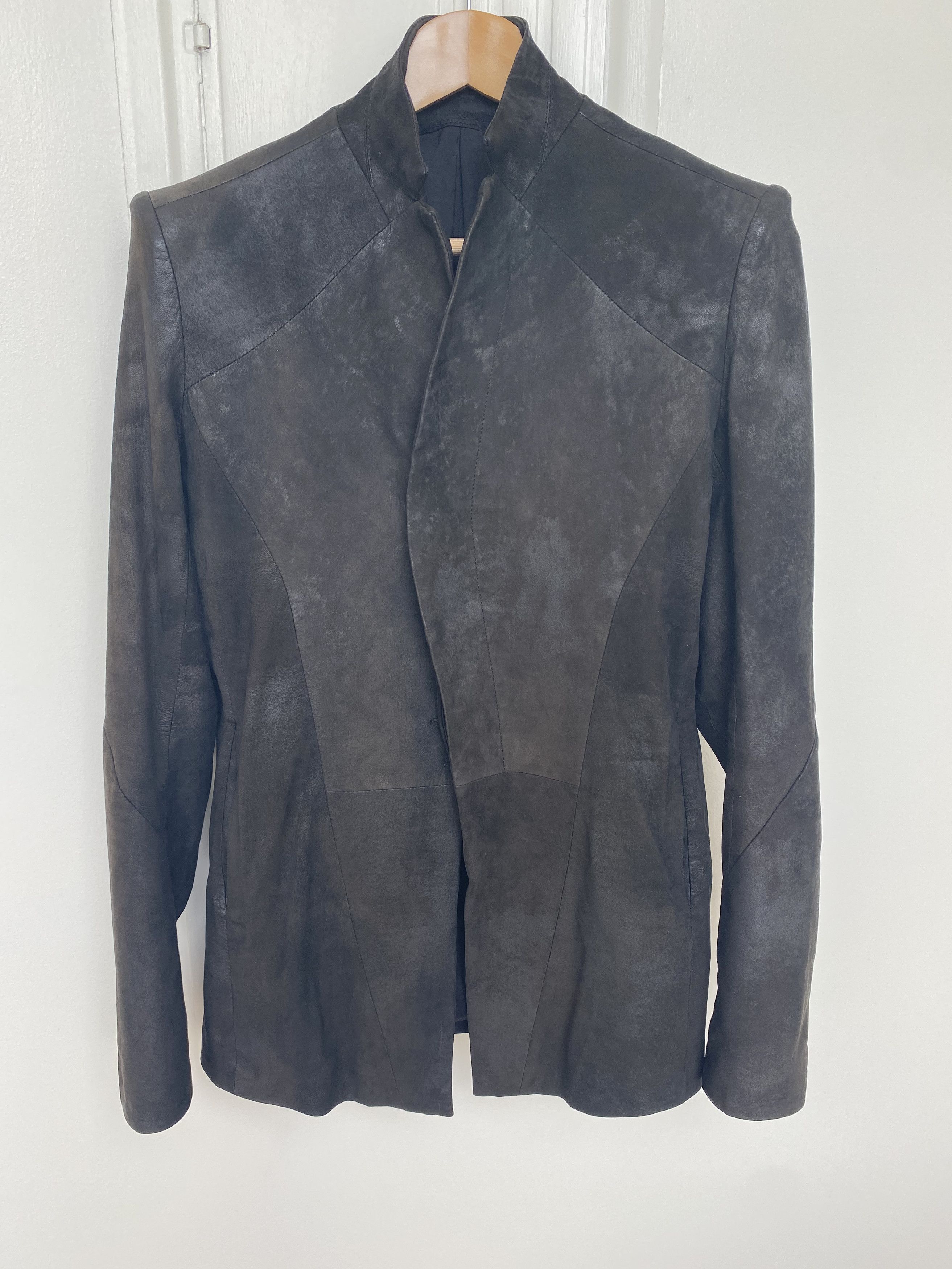 Julius SS14 'Ghost' Lamb Nubuck Futuristic Blazer Size US M / EU 48-50 / 2 - 1 Thumbnail