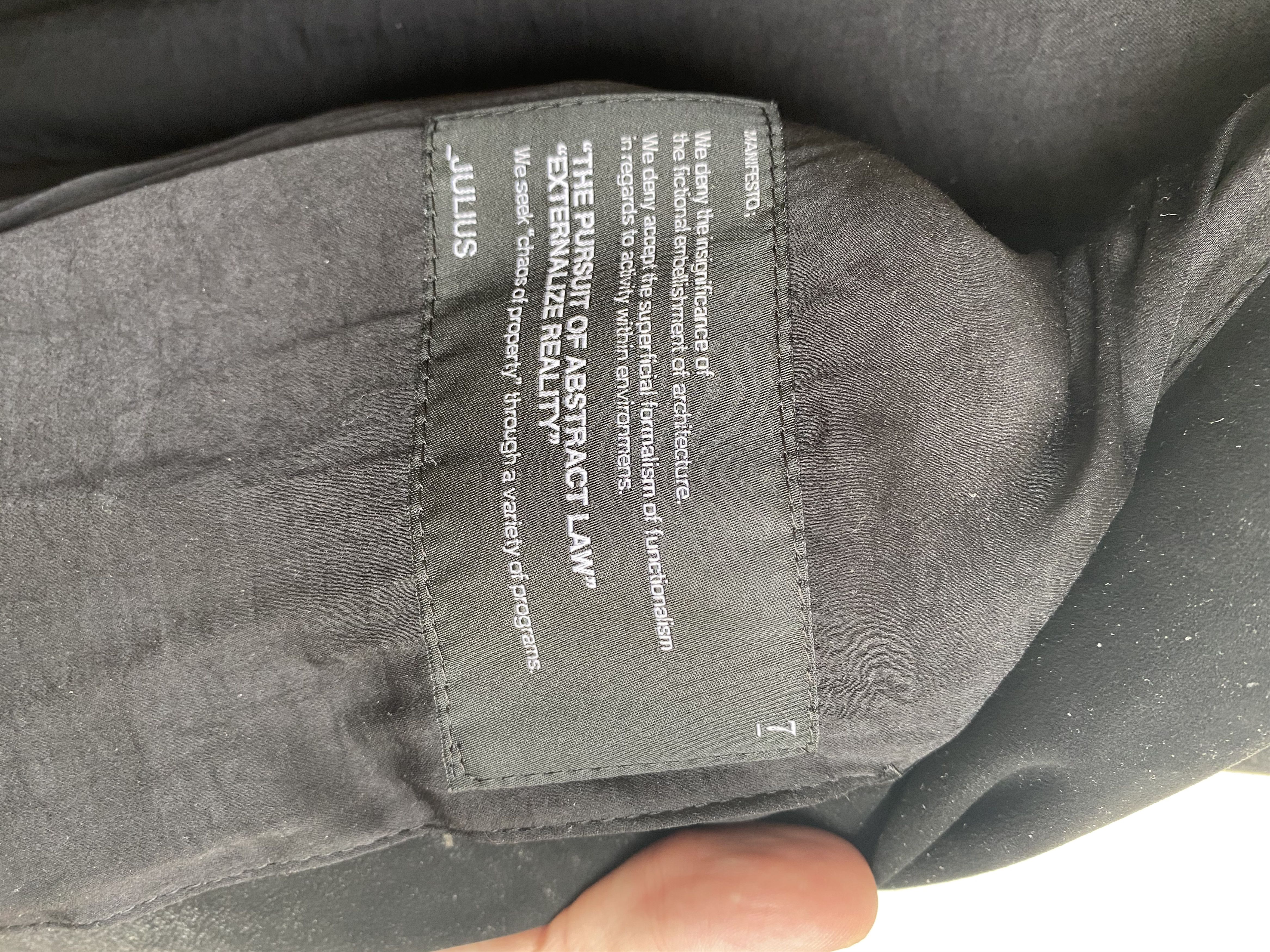 Julius SS14 'Ghost' Lamb Nubuck Futuristic Blazer Size US M / EU 48-50 / 2 - 7 Thumbnail