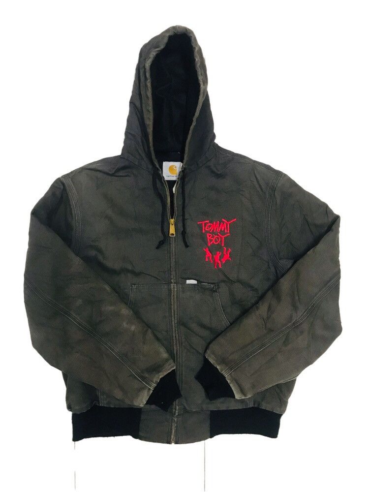 Stussy Last Drop 🔥🔥🔥Carhartt Tommy Boy Records 90s Jacket | Grailed