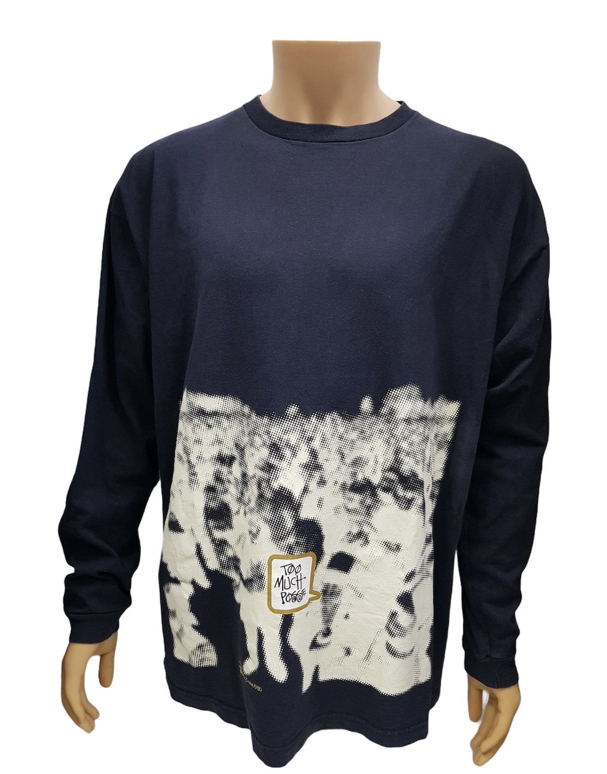 RARE 🔥 STUSSY Too Much Posse Long Sleeve Tee
