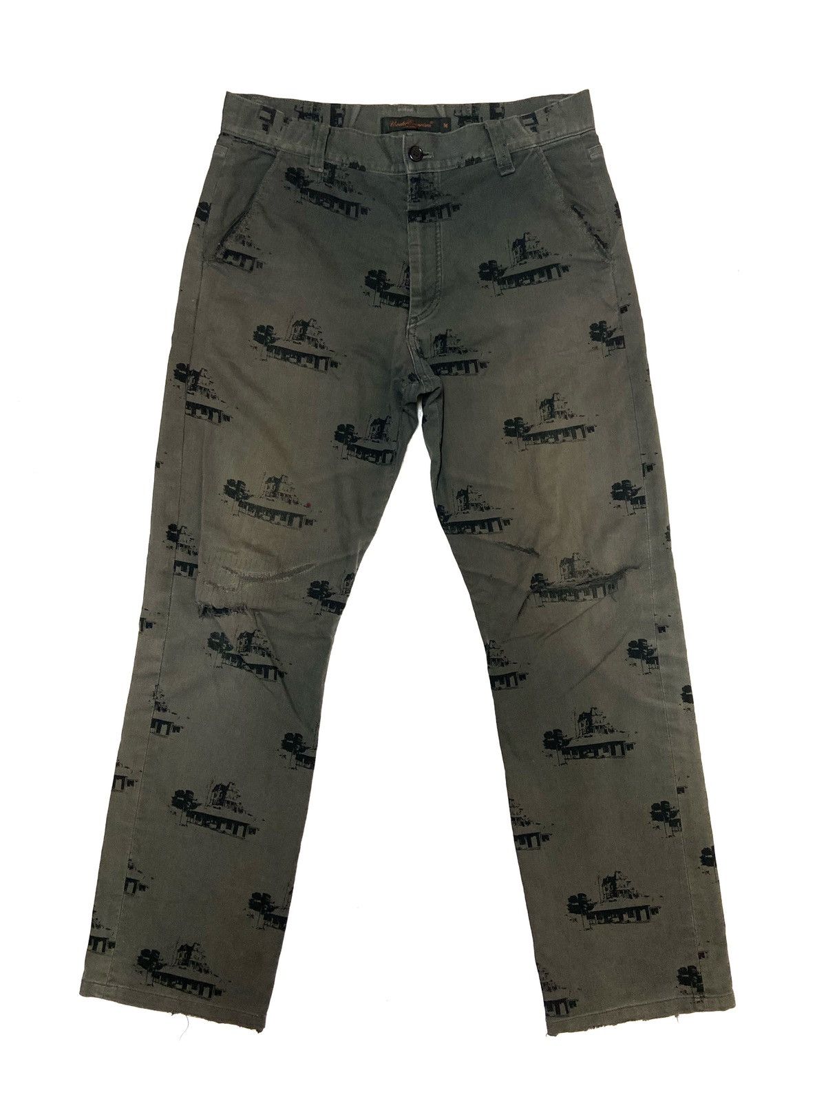 Undercover Undercover AW02 Psycho House Pants Witches Cell Division |  Grailed