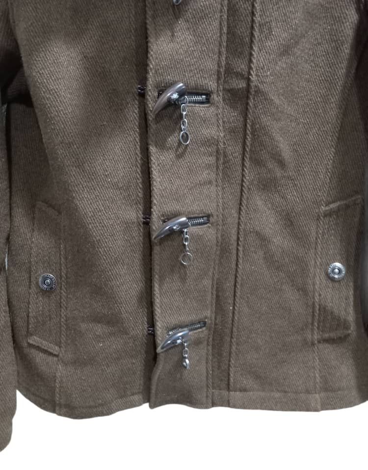 In The Attic × Japanese Brand × Seditionaries In The Attic Asymmetric Punk Wool Jacket Size US S / EU 44-46 / 1 - 2 Thumbnail