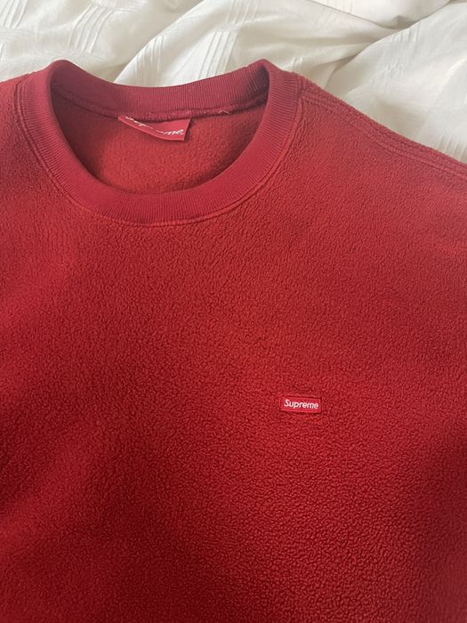 Supreme NEW Polartec Small Box Logo Crewneck | Grailed