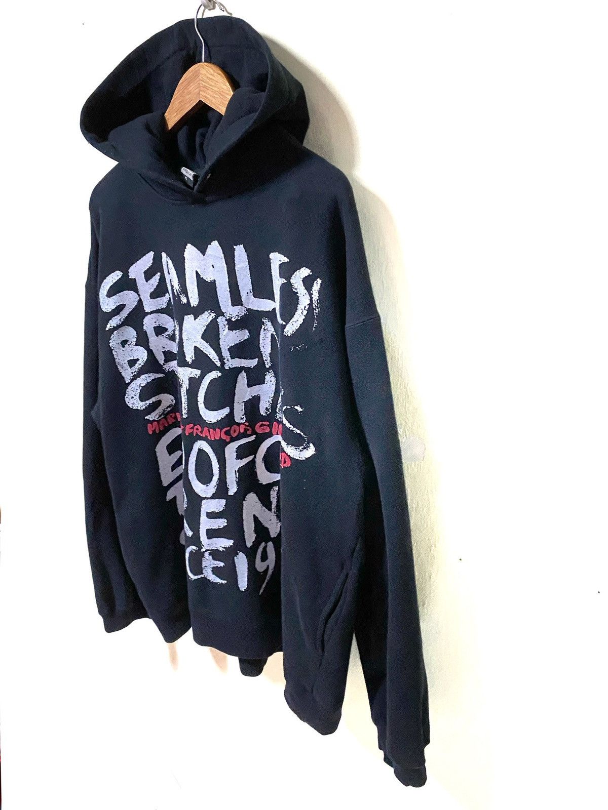 Marithe + Francois Girbaud Martihe Francois Girbaud Oversized Sweatshirt Hoodie Size US XL / EU 56 / 4 - 4 Thumbnail