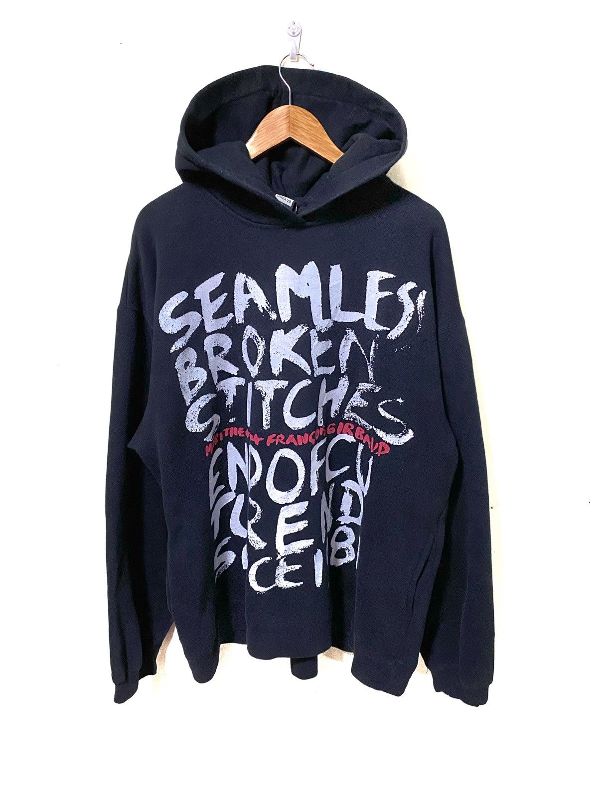 Marithe + Francois Girbaud Martihe Francois Girbaud Oversized Sweatshirt Hoodie Size US XL / EU 56 / 4 - 1 Thumbnail