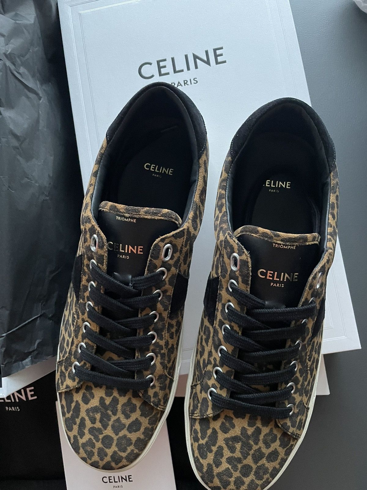 Celine × Hedi Slimane Rare Celine Super Runway Limited Triomphe