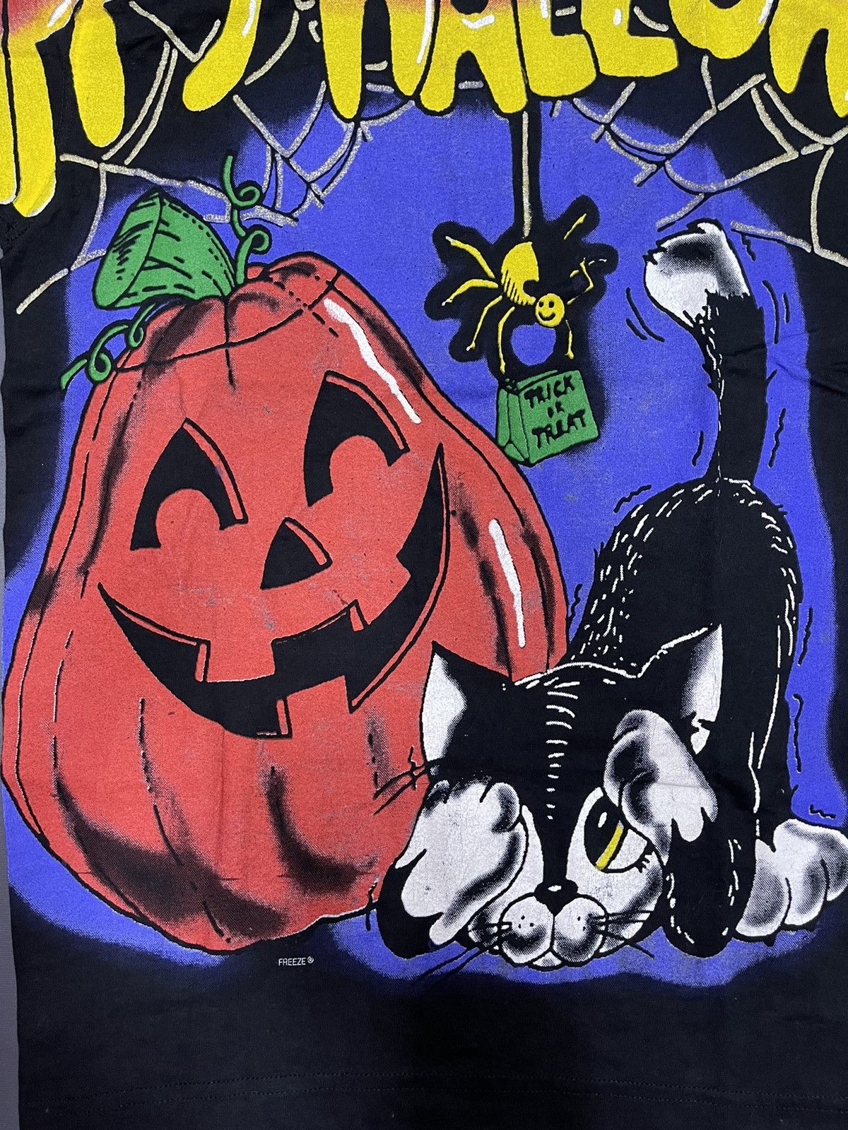 Expert Horror × Vintage VINTAGE HAPPY HALLOWEEN 1996 HORRORS TEES Size US L / EU 52-54 / 3 - 4 Thumbnail