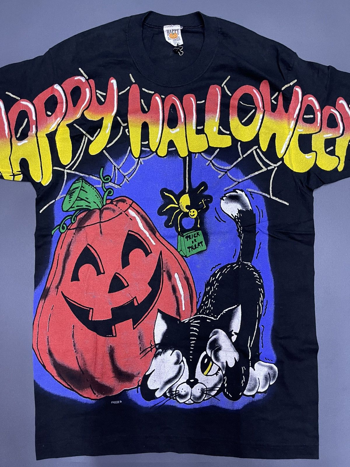 Expert Horror × Vintage VINTAGE HAPPY HALLOWEEN 1996 HORRORS TEES Size US L / EU 52-54 / 3 - 3 Thumbnail