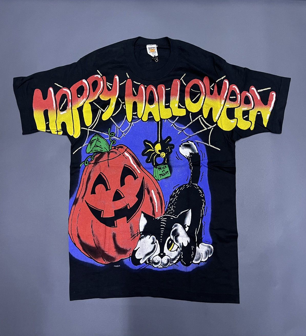 Expert Horror × Vintage VINTAGE HAPPY HALLOWEEN 1996 HORRORS TEES Size US L / EU 52-54 / 3 - 1 Thumbnail