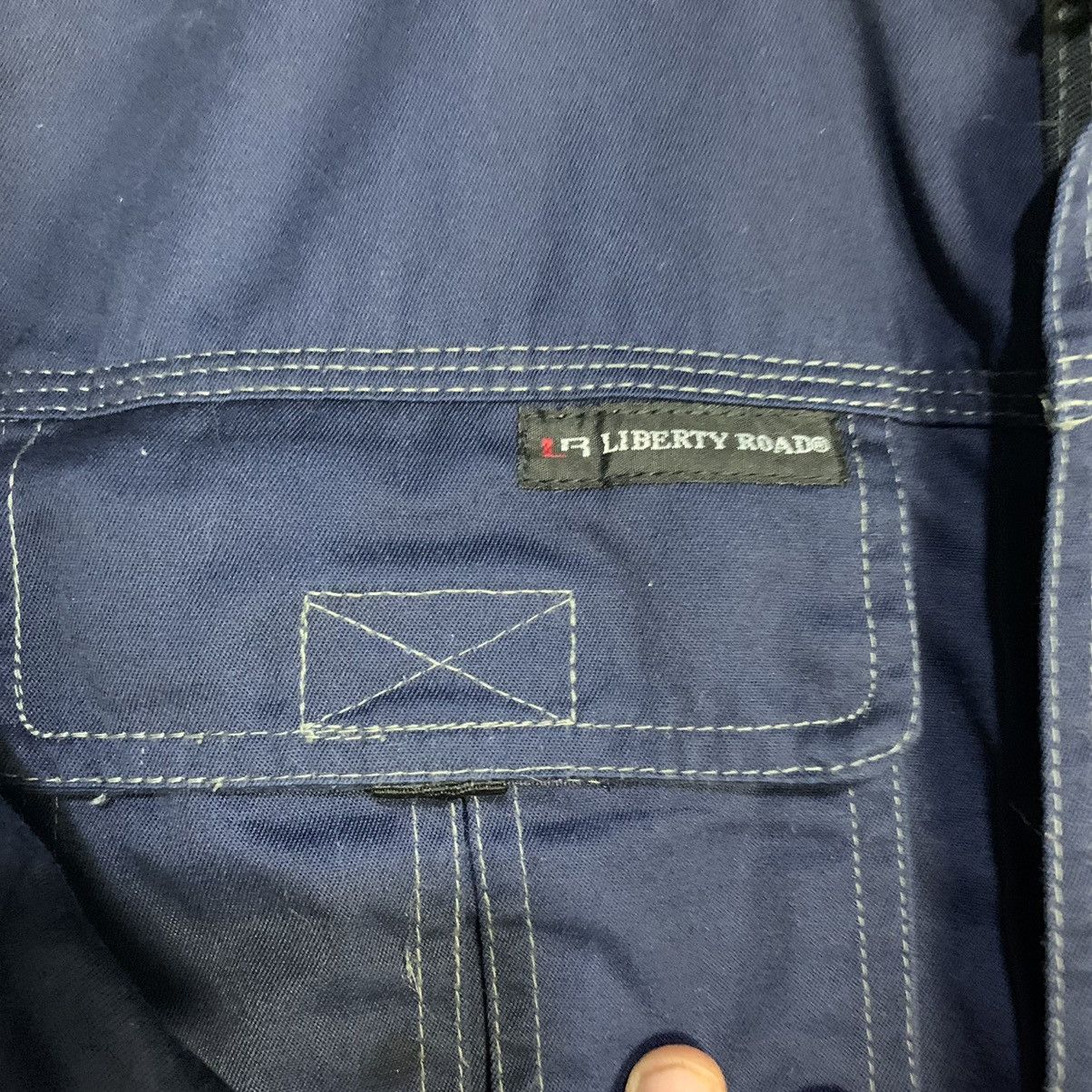 Japanese Brand Overall liberty road kanto industrial college Size US 32 / EU 48 - 5 Thumbnail