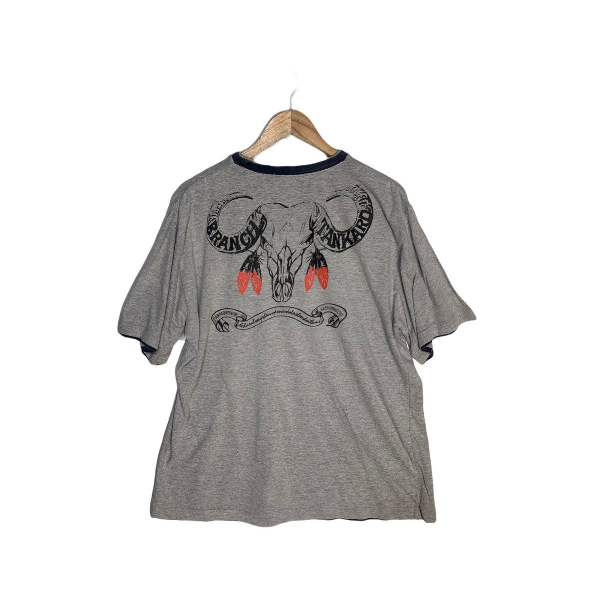 Designer Michael caruviani short sleeve tshirt big logo Size US XL / EU 56 / 4 - 2 Thumbnail
