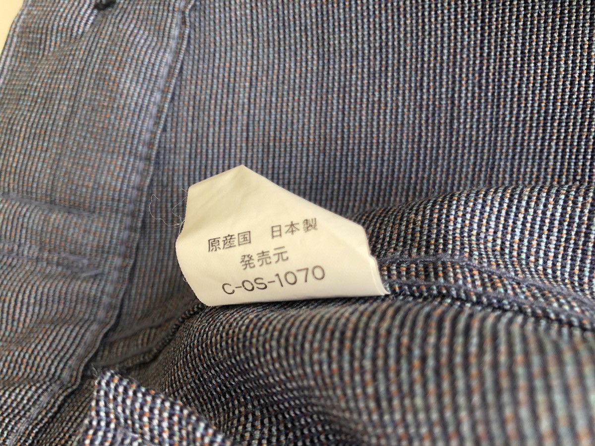 Paul Smith × Vintage Vintage Paul Smith Jeans Narrow Striped Wool Trucker Jacket Size US M / EU 48-50 / 2 - 15 Thumbnail