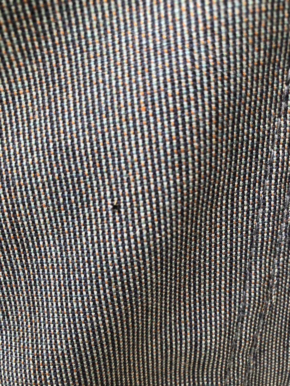 Paul Smith × Vintage Vintage Paul Smith Jeans Narrow Striped Wool Trucker Jacket Size US M / EU 48-50 / 2 - 11 Thumbnail