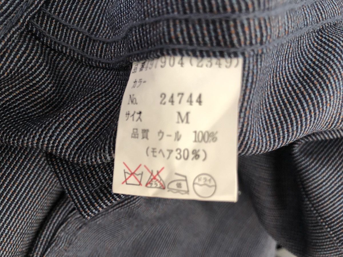 Paul Smith × Vintage Vintage Paul Smith Jeans Narrow Striped Wool Trucker Jacket Size US M / EU 48-50 / 2 - 16 Thumbnail