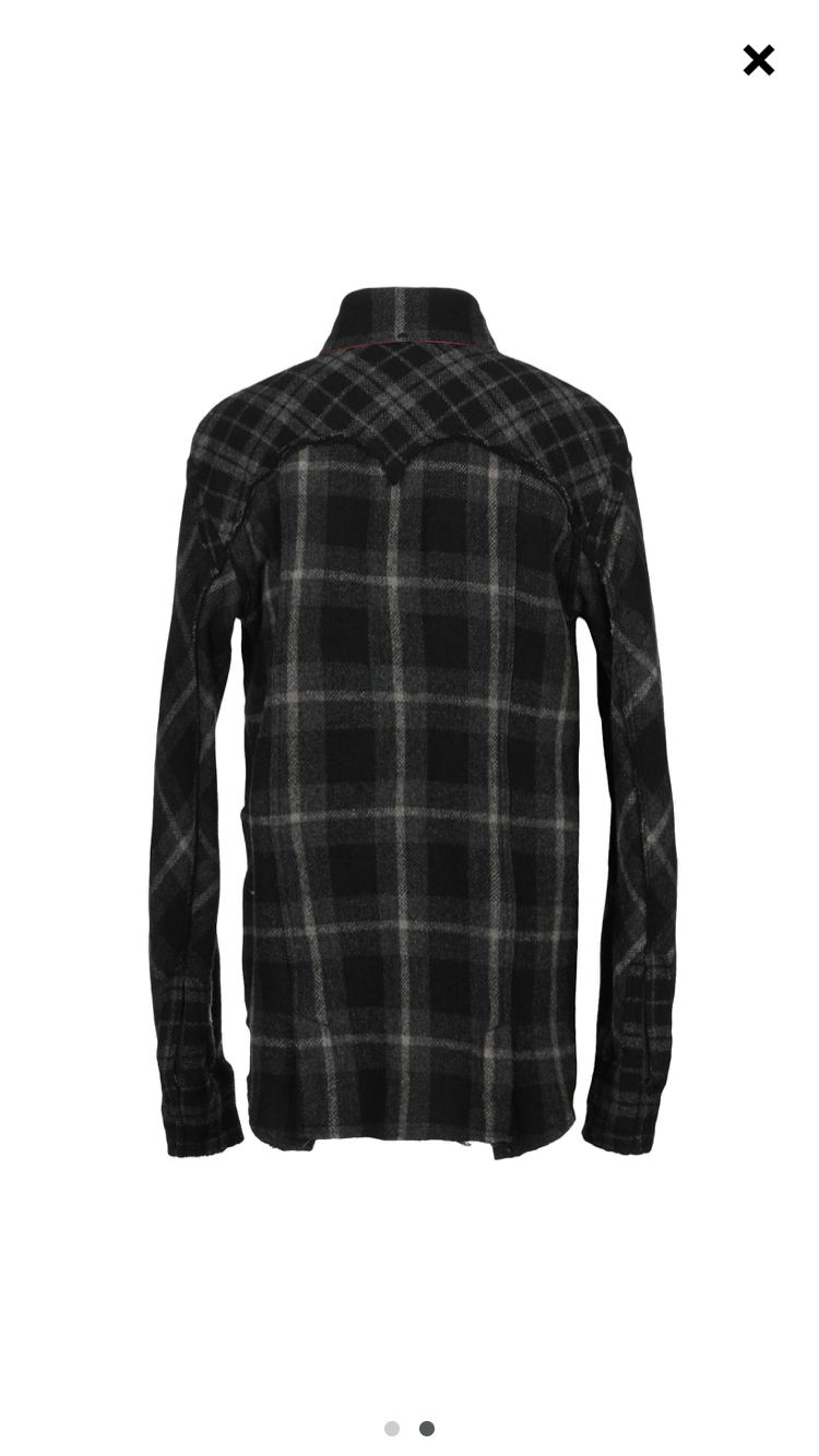 Le Grande Bleu (L.G.B.) L.G.B. US M/L Convertible Cut Sew Thick Wool Shirt/Jacket Size US L / EU 52-54 / 3 - 2 Thumbnail