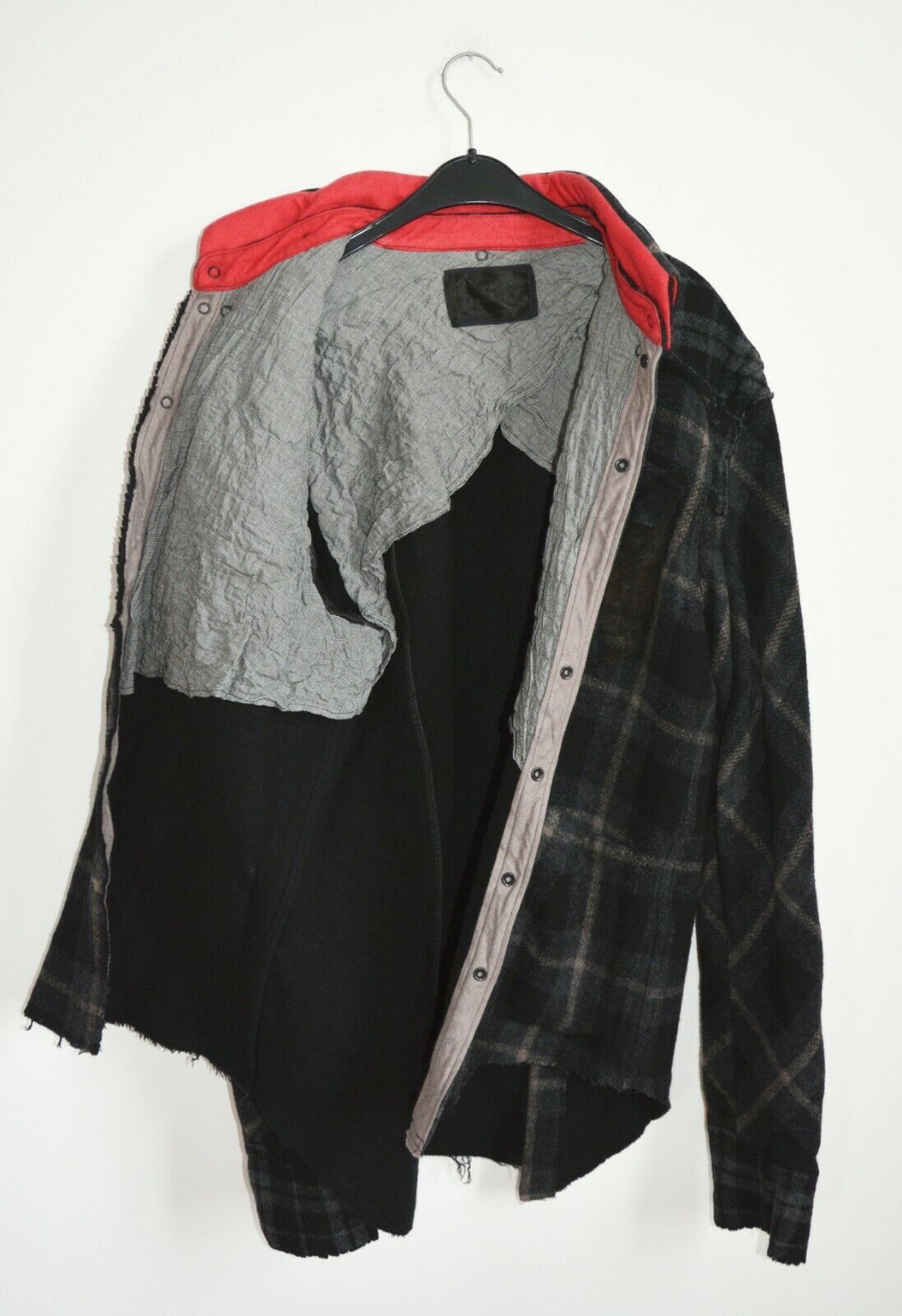 Le Grande Bleu (L.G.B.) L.G.B. US M/L Convertible Cut Sew Thick Wool Shirt/Jacket Size US L / EU 52-54 / 3 - 5 Thumbnail