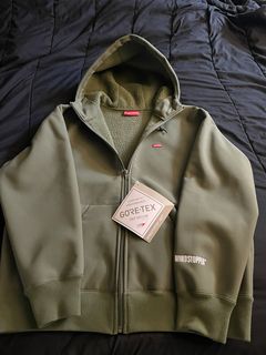 Supreme Windstopper Zip Up Hoodie | Grailed