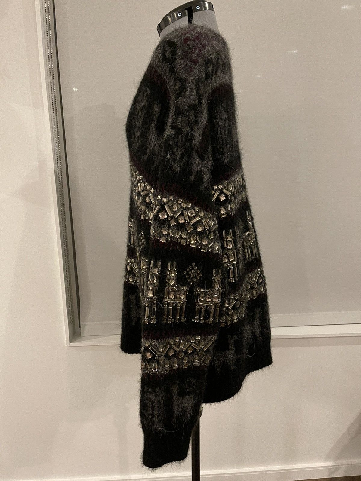 Dries Van Noten Runway crystal fair isle sweater Size US M / EU 48-50 / 2 - 5 Thumbnail