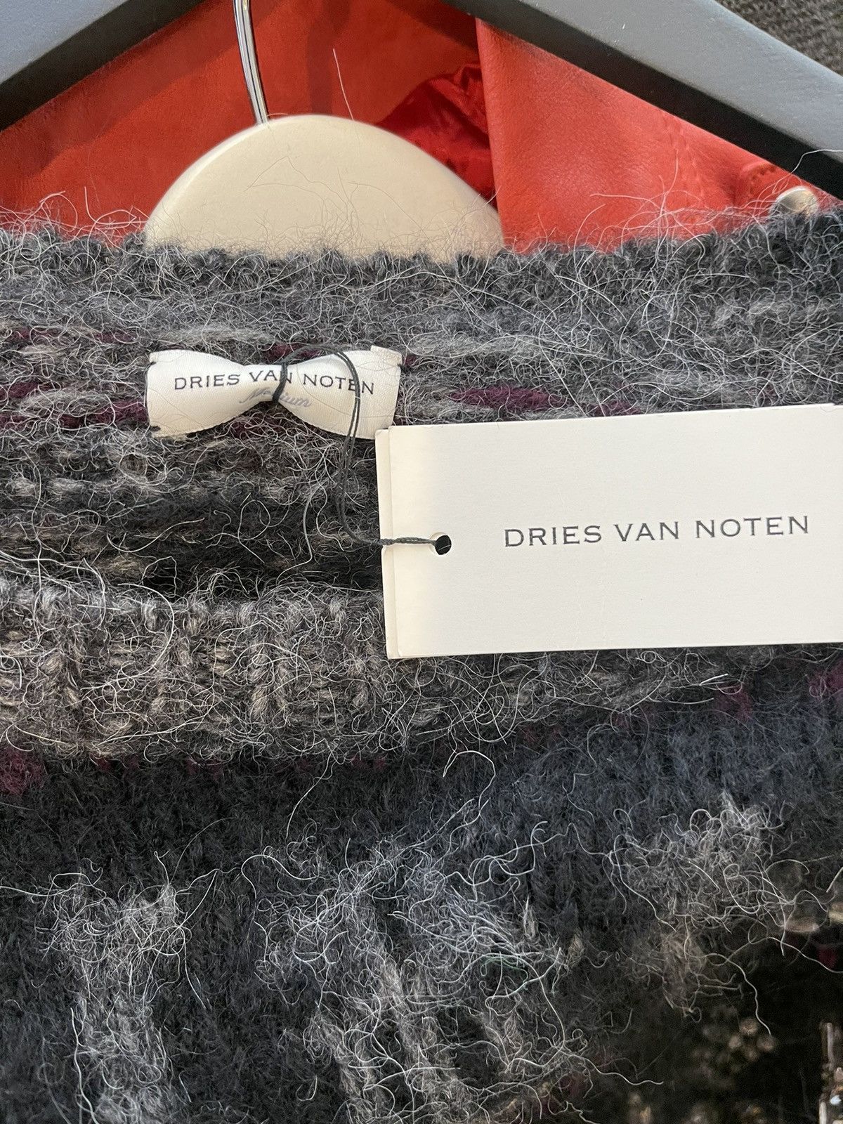 Dries Van Noten Runway crystal fair isle sweater Size US M / EU 48-50 / 2 - 8 Thumbnail