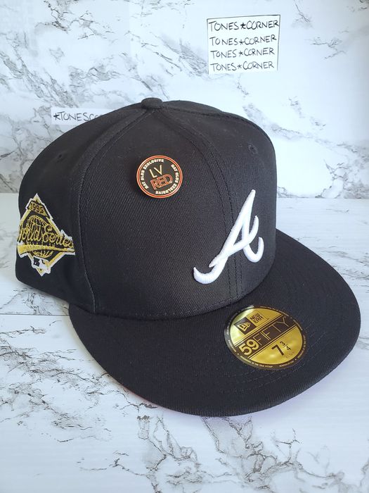 New Era x Hat Club Atlanta Braves 1995 World Series Patch Red UV