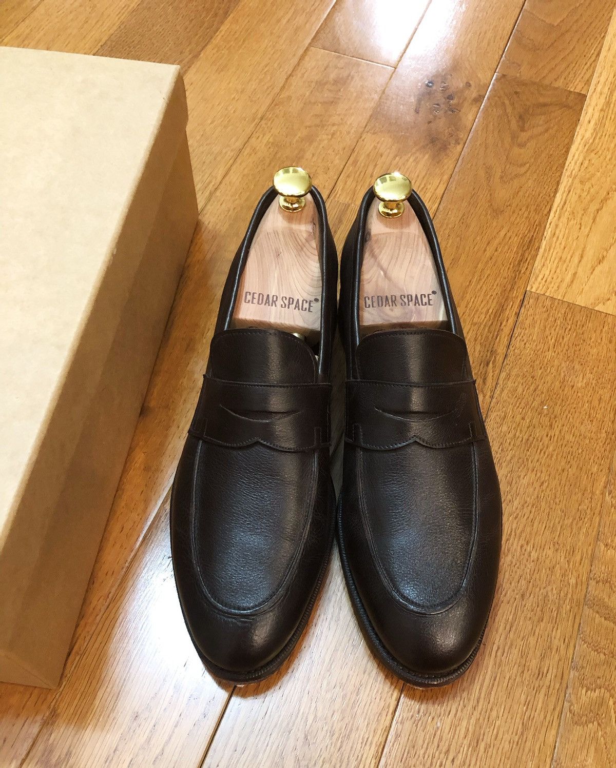 Meermin Dark Brown Soft Calf Loafers | Grailed