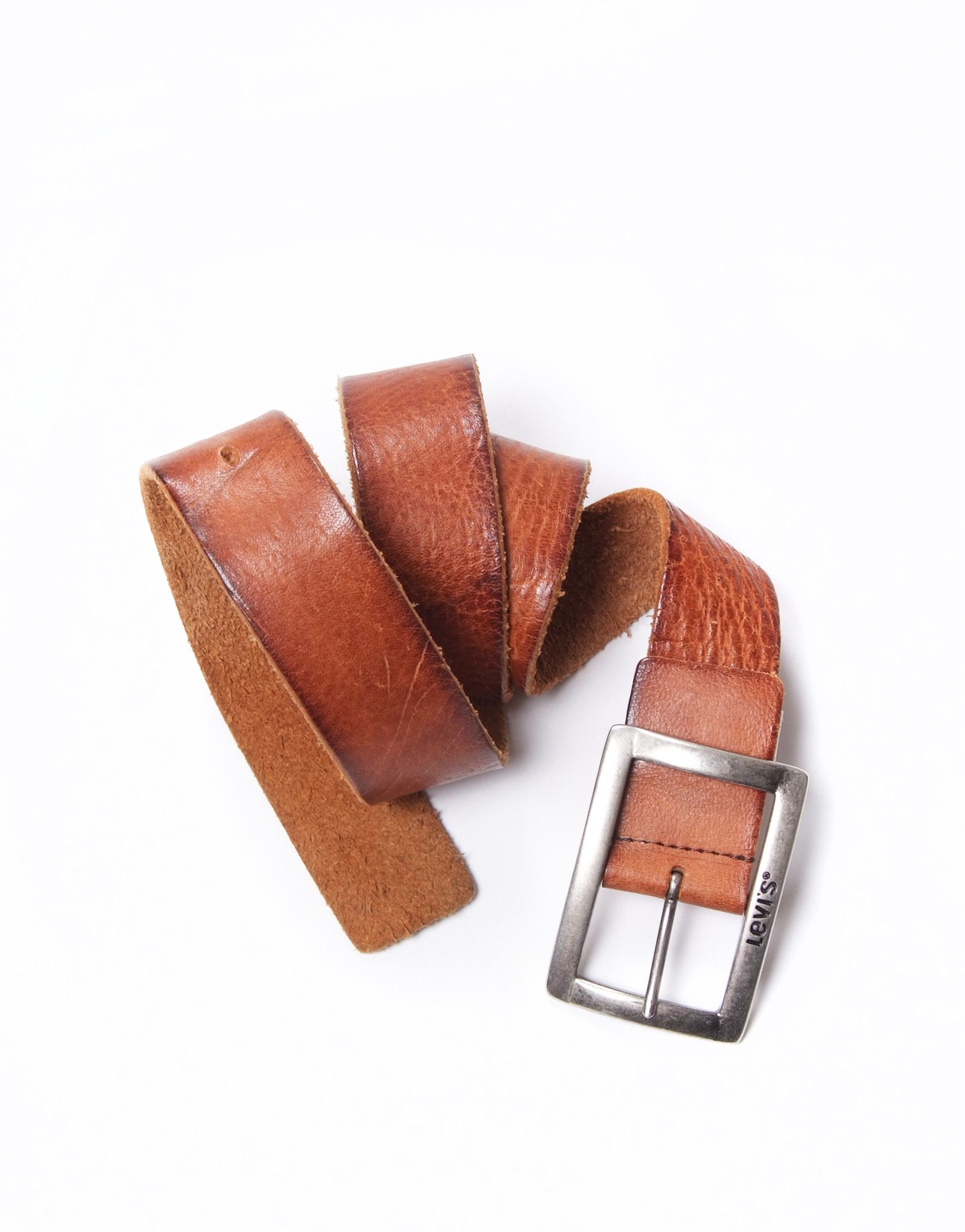 Levi's × Levi's Vintage Clothing Vintage Levi's Brown Leather Belt Size 30 - 1 Thumbnail