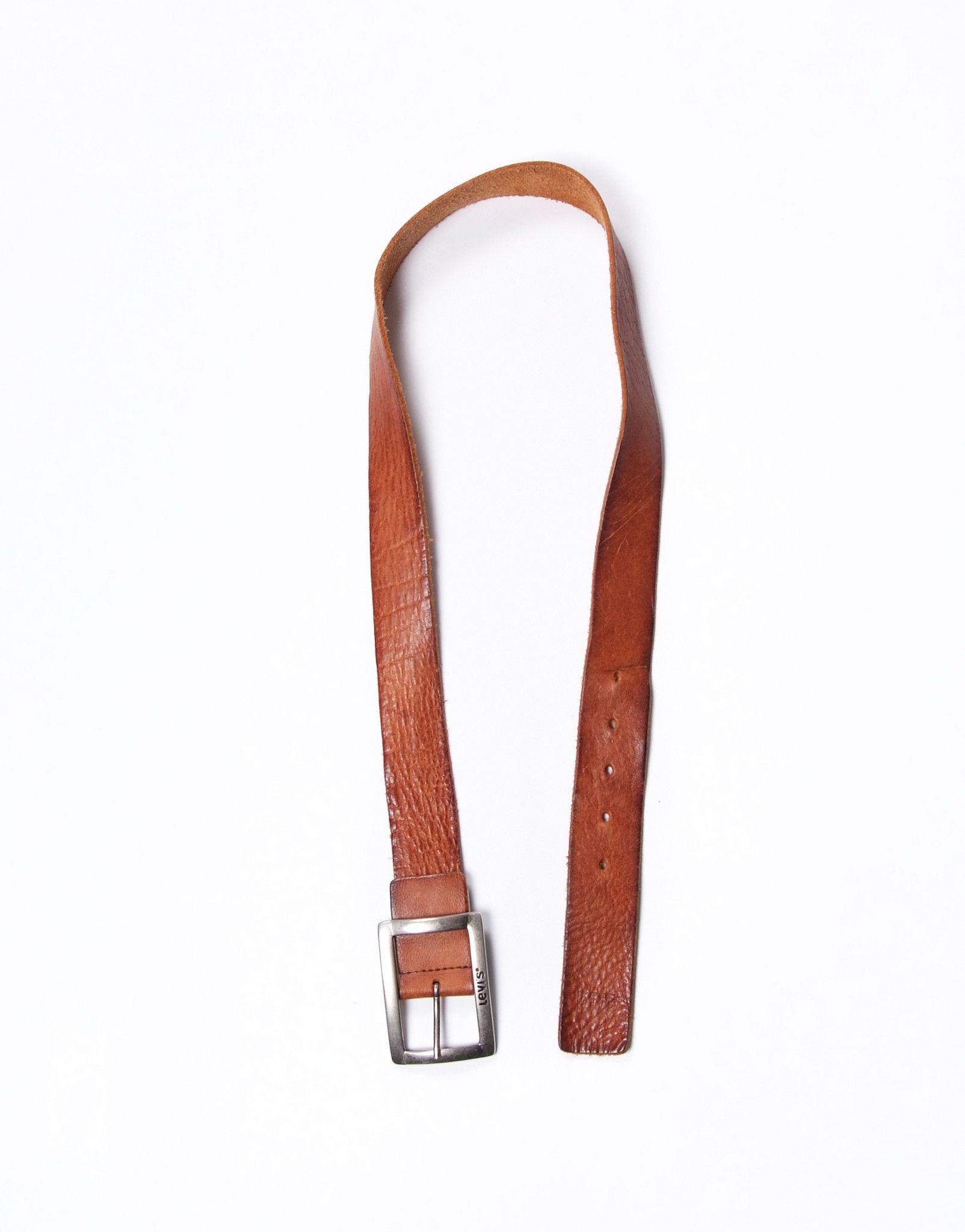 Levi's × Levi's Vintage Clothing Vintage Levi's Brown Leather Belt Size 30 - 2 Thumbnail