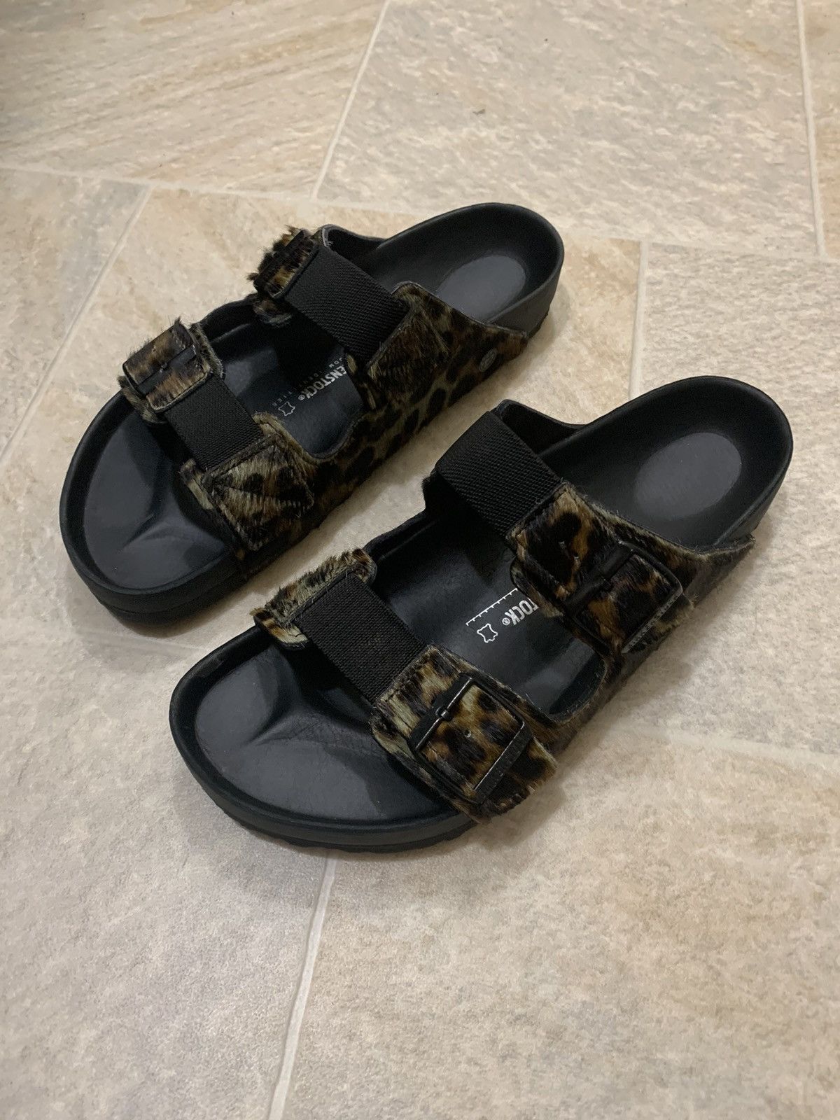 Birkenstock Arizona fur Leo Size US 10 / EU 43 - 3 Thumbnail
