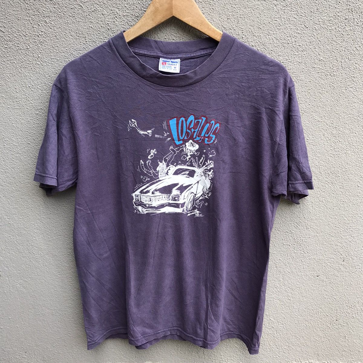 Band Tees Vintage 90s LOSALIOS japanese band tee punk rock Size US M / EU 48-50 / 2 - 2 Thumbnail
